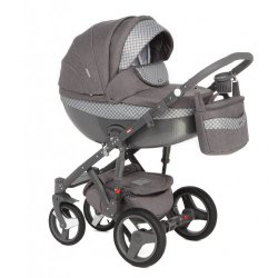 D28 - Детская коляска Adamex Monte Carbon 3 в 1